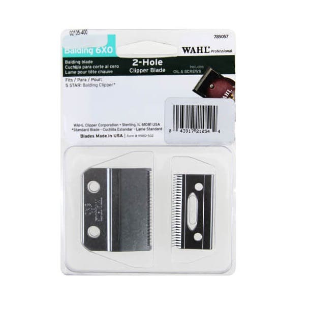 Wahl Professional Balding Clipper Replacement Blade Set 02105-400