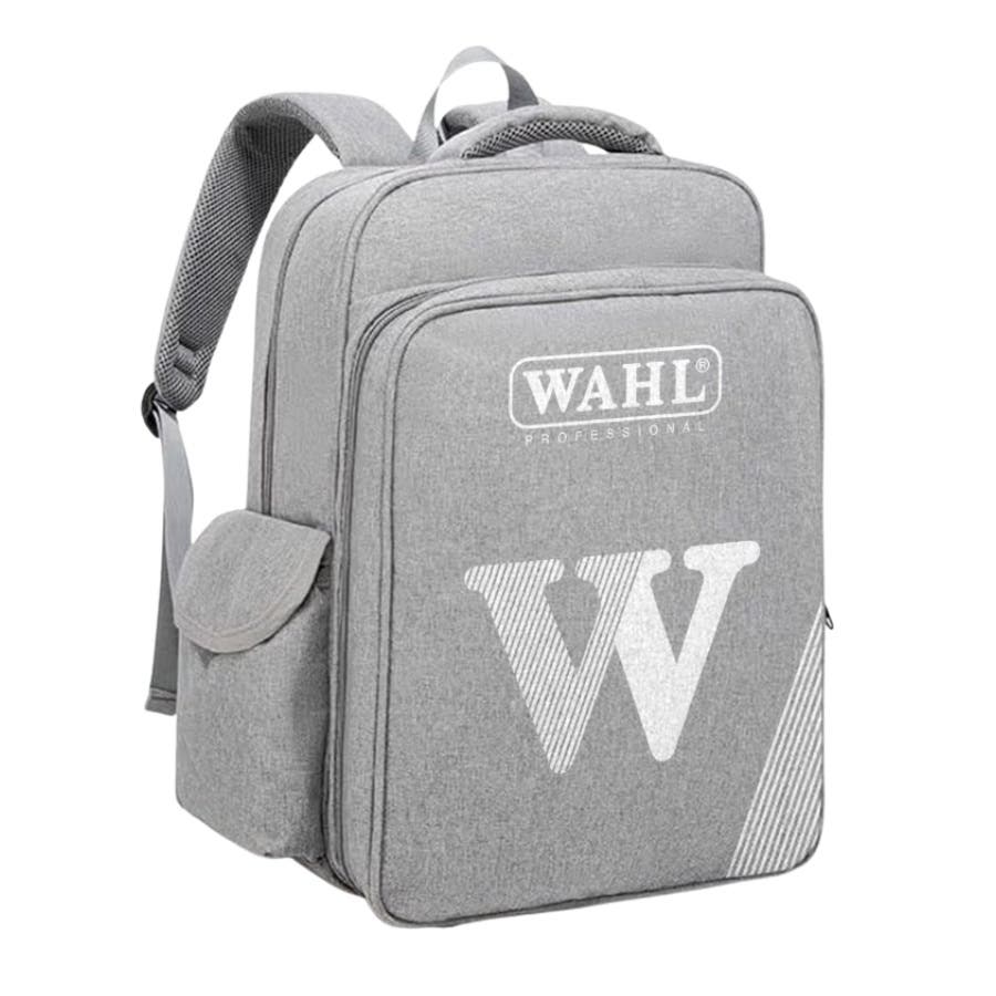 Wahl Grey Backpack with White Wahl Logo WC-25006/GR