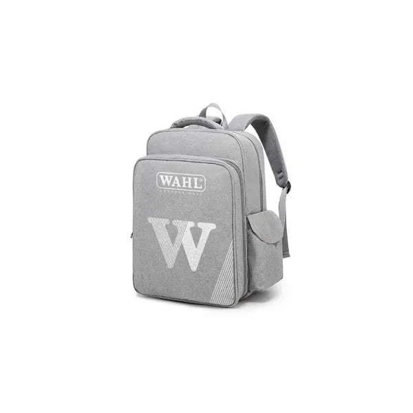 Wahl Grey Backpack with White Wahl Logo WC-25006/GR