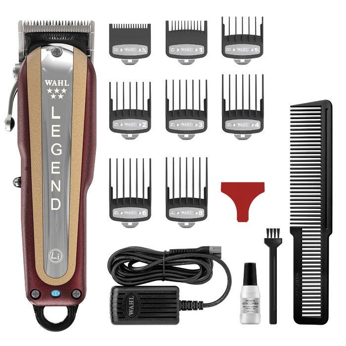 Wahl Professional Cordless Legend + Vanish Shaver Combo + Free Wooden Look Tool Case