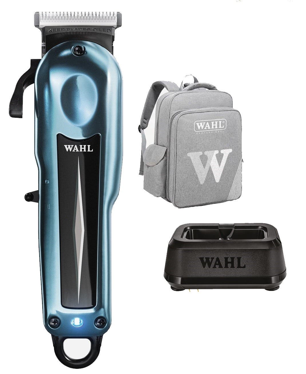 Wahl Professional Cordless Super Taper X + Grey Backpack & Charge stand