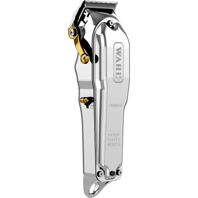 Wahl Professional Metal Power+ Cord/Cordless Hair Clipper Made in USA with Crunch Blade Technology