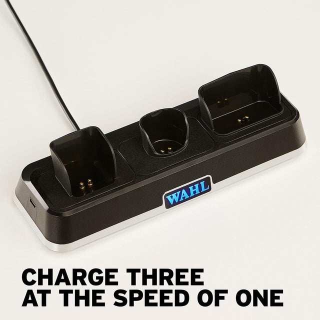 Wahl Power Station Multi-Tool Charging Station Charge 3 Clippers Trimmers or Shavers at Once