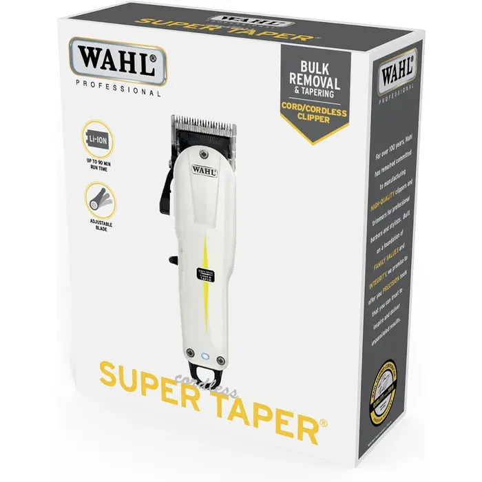 Wahl Professional Pro Lithium Cordless Super Taper Combo, Super Value