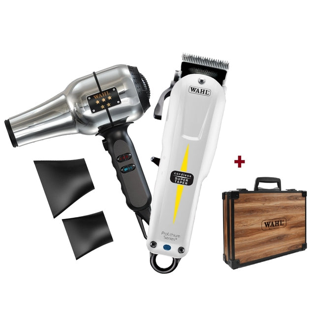 Wahl Professional Pro Lithium Cordless Super Taper Combo, Super Value