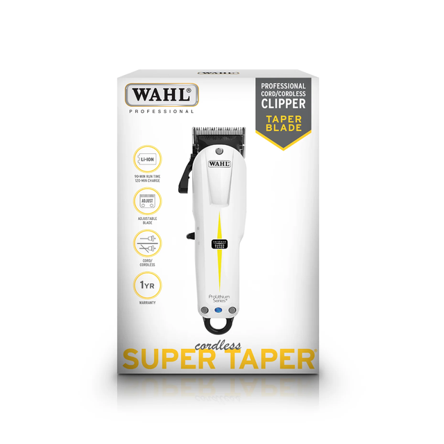 Wahl Professional Super Taper Cord/Cordless Pro Lithium Hair Clipper