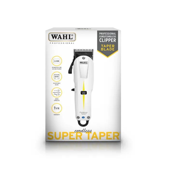 Wahl Professional Super Taper Cord/Cordless Pro Lithium Hair Clipper