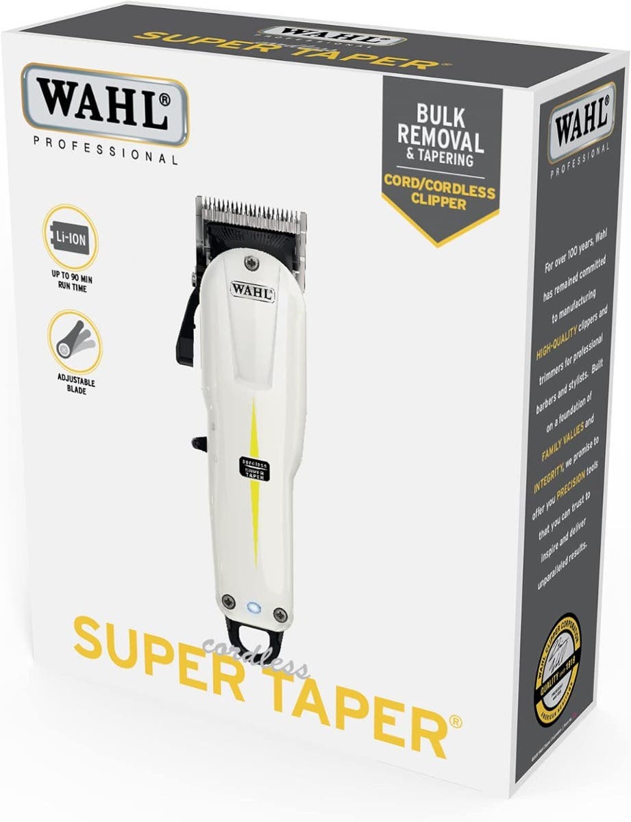 Wahl Professional Super Taper Cord/Cordless Pro Lithium Hair Clipper