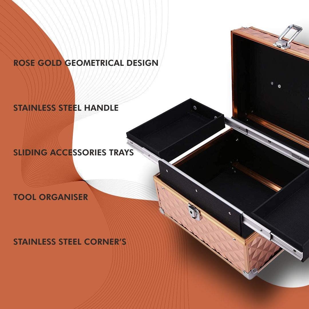 Wahl Rose Gold Vanity Case