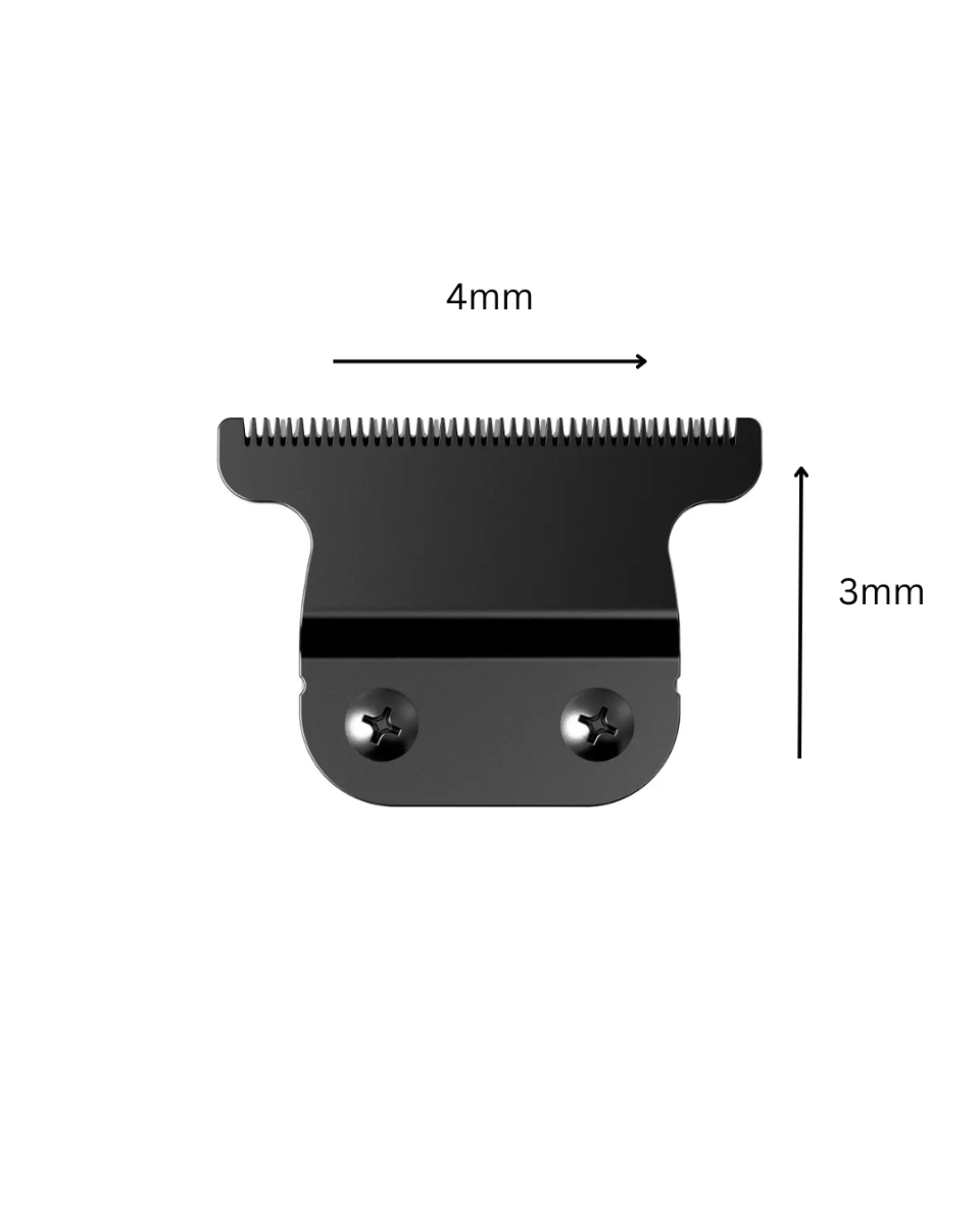 Wahl Ultra-Close T-Wide Blade – 40mm DLC Black Diamond Finish Cuts to 0.2mm