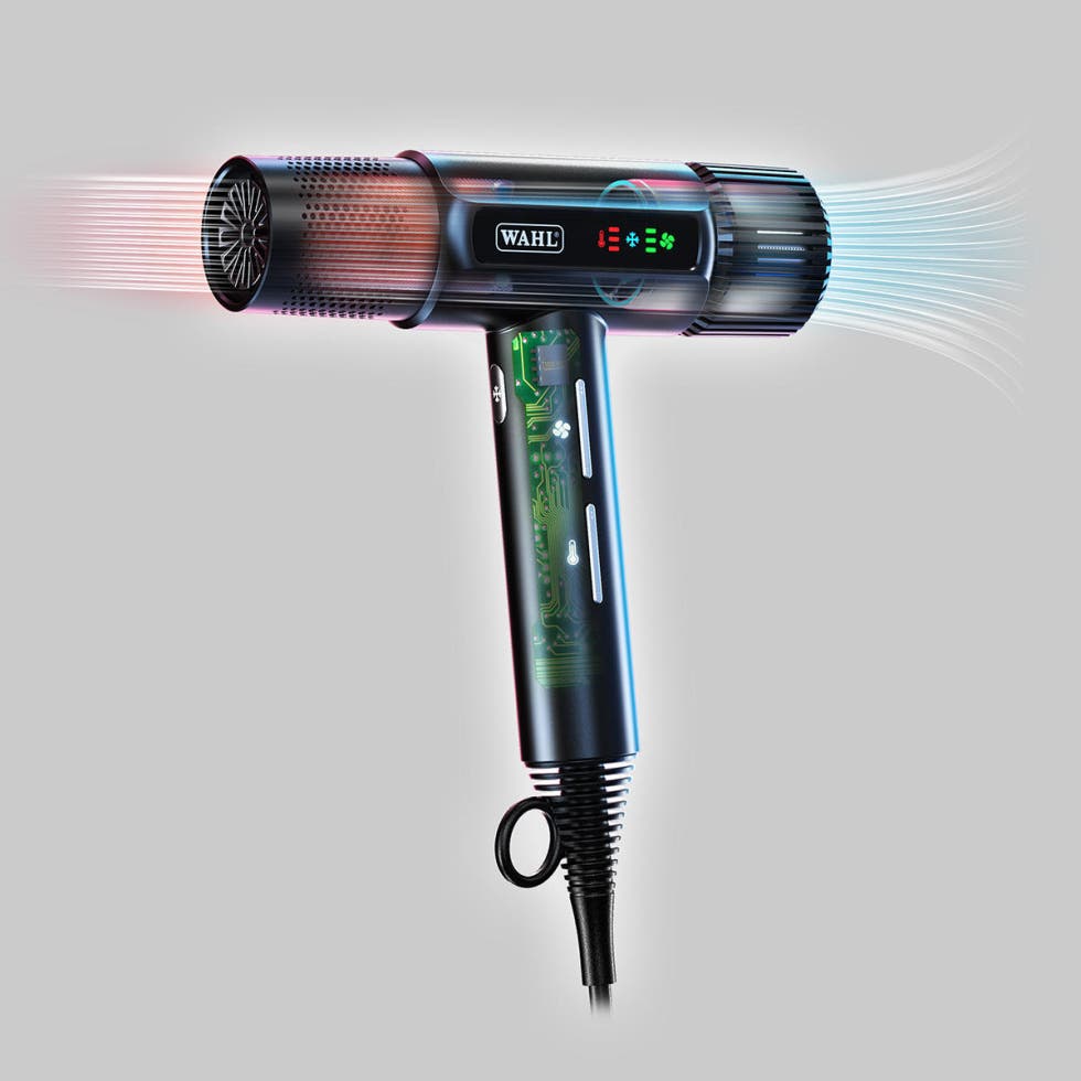 Wahl Vanquish T-Shaped Hair Dryer with Brushless Motor - Black