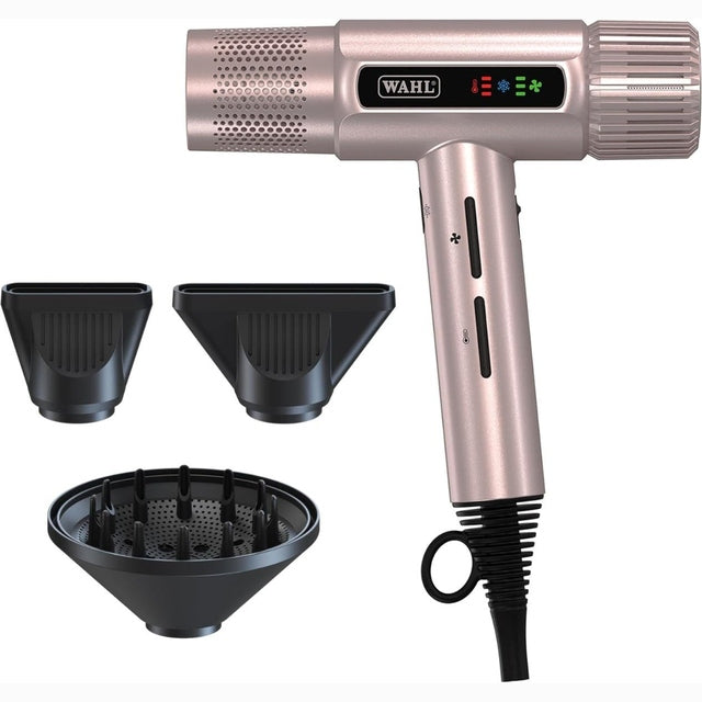 Wahl Vanquish T-Shaped Hair Dryer with Brushless Motor - Rose Gold
