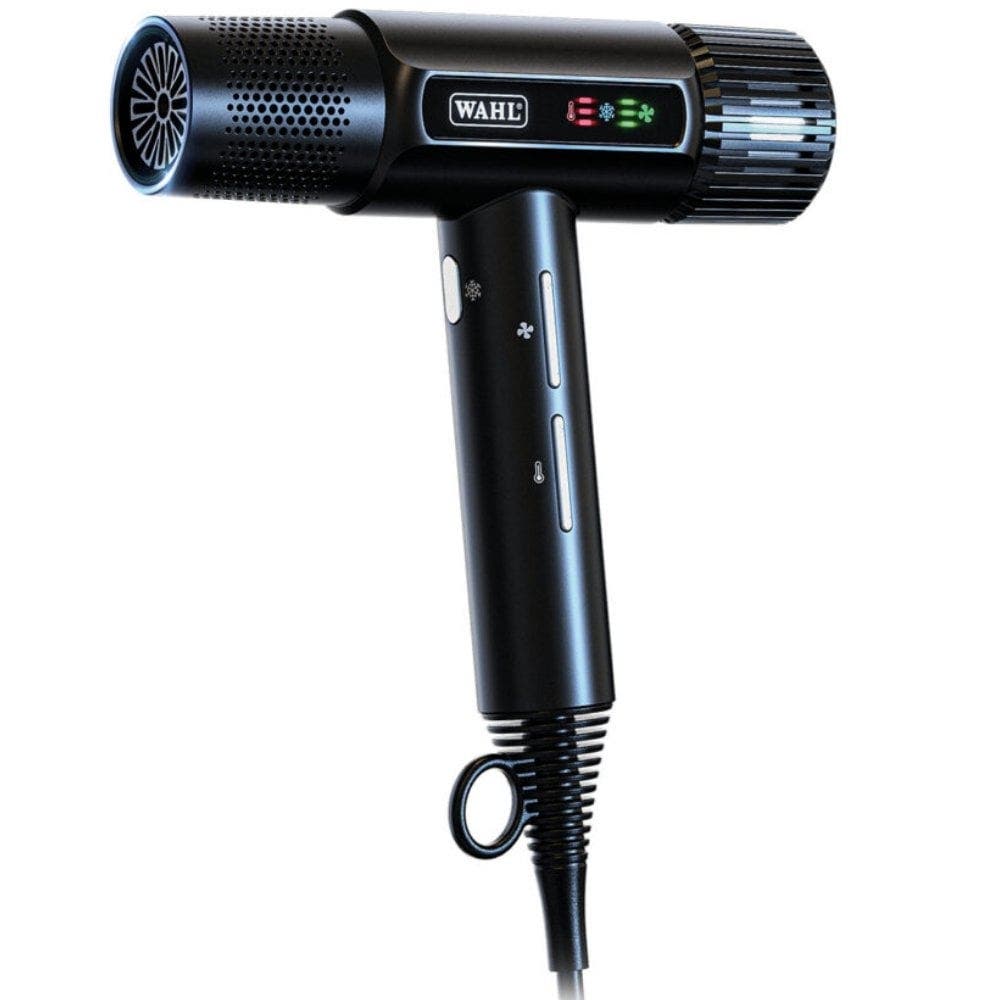 Wahl Vanquish T-Shaped Hair Dryer with Brushless Motor - Black