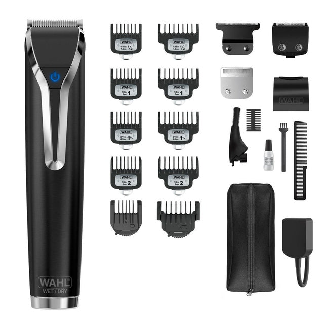Wahl Waterproof Lithium-Ion Stainless Steel Trimmer - Black 09898-212
