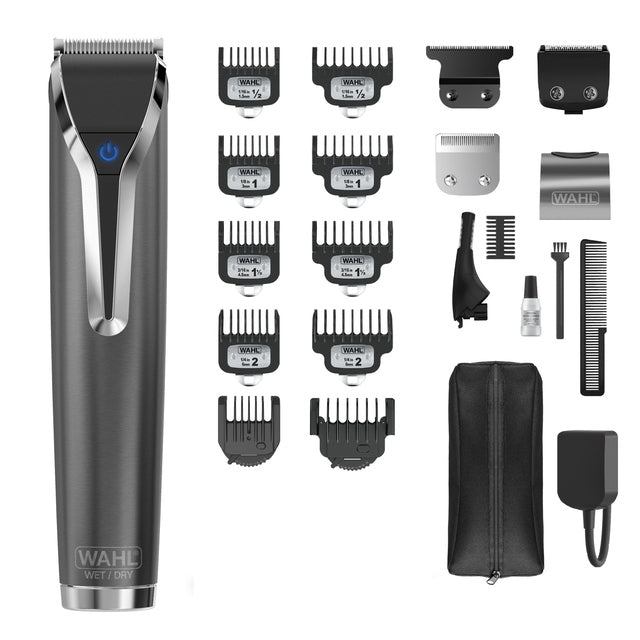 Wahl Waterproof Lithium-Ion Stainless Steel Trimmer - Slate 09898-112