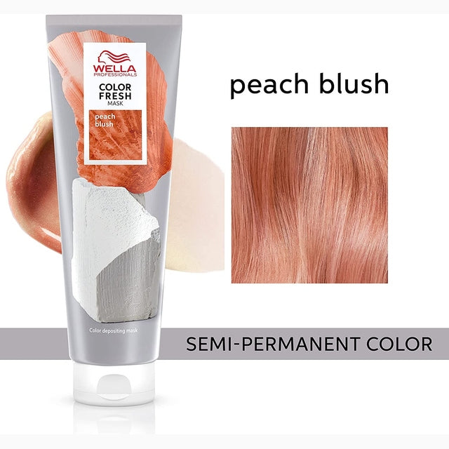 Wella Color Fresh Mask 150ml - Peach Blush