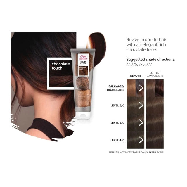 Wella Color Fresh Mask - Chocolate Touch 500ml
