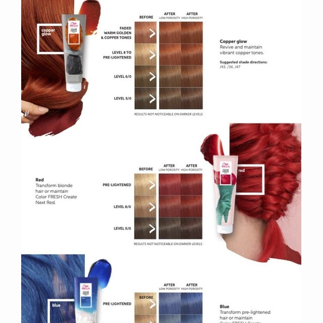 Wella Color Fresh Mask - Copper Glow 500ml