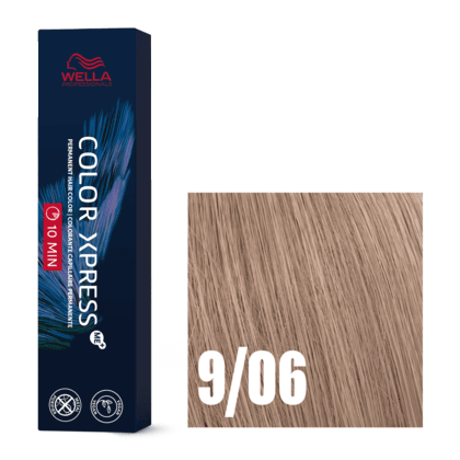 Wella Color Xpress Me+ 10 Minute Permanent Creme Color 60ml - 9/06 Very Light Blonde