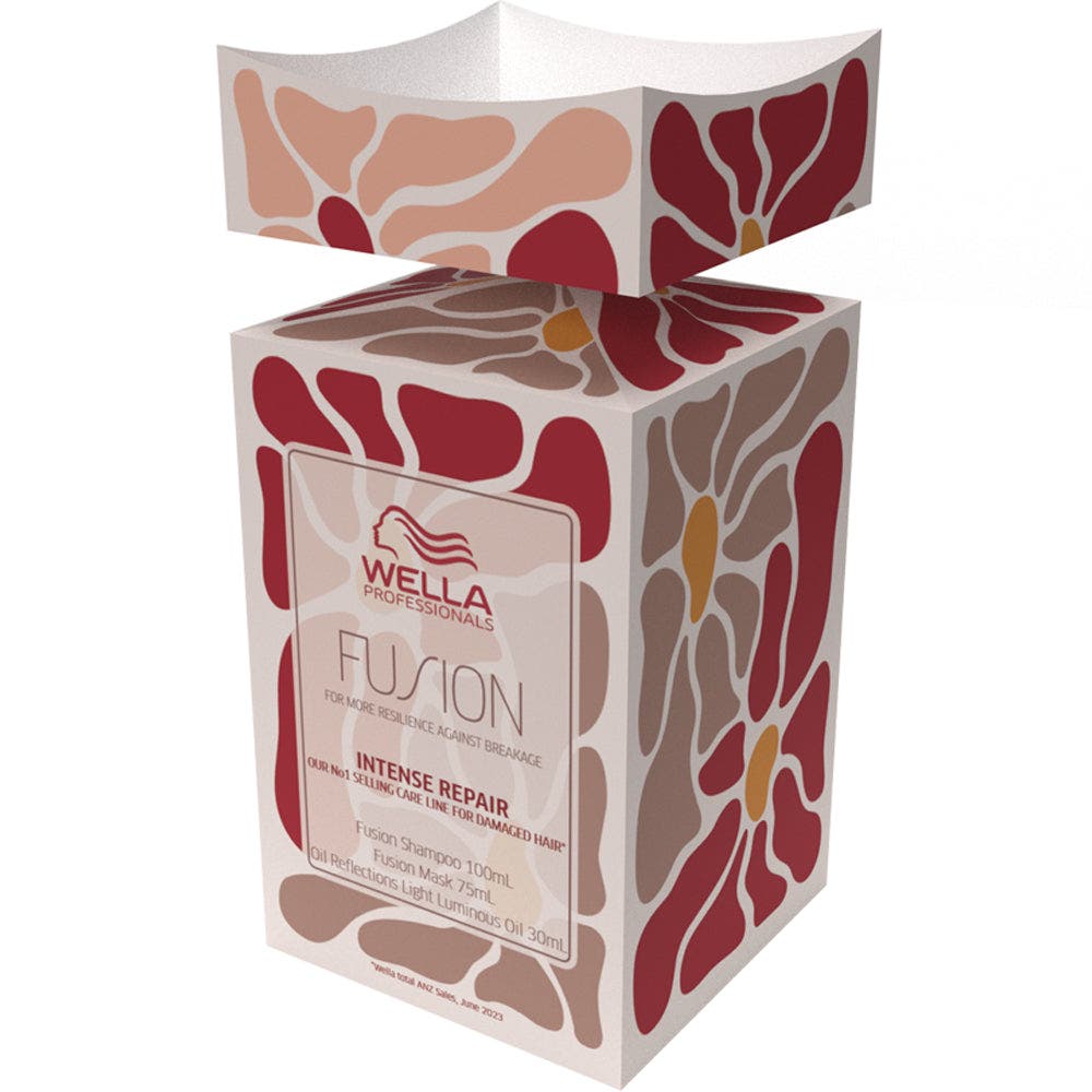 Wella Fusion Shampoo, Mask and Oil Reflection Mini Travel Pack