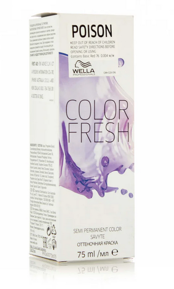 Wella Professionals Color Fresh Semi-Permanent Colour 75ml *Choose colour