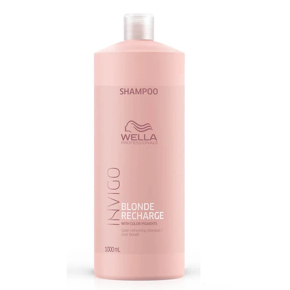 Wella Professionals Invigo Blonde Recharge Color Refreshing Shampoo/ Cool Blonde 1L