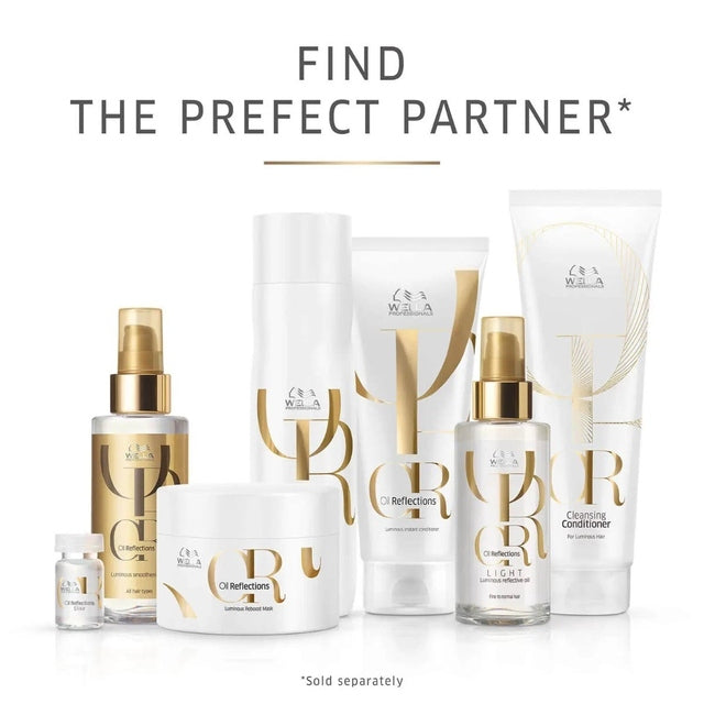 Wella Professionals Oil Reflections Trio Pack Shampoo, Conditioner & Light Luminous Reflective Oil 100mL