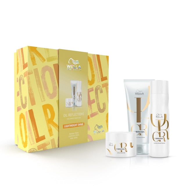 Wella Professionals Oil Reflections Trio Pack Shampoo, Conditioner & Mask