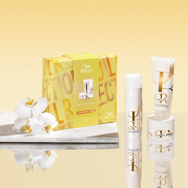 Wella Professionals Oil Reflections Trio Pack Shampoo, Conditioner & Mask