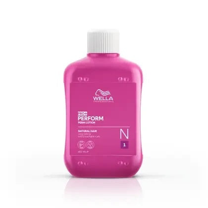 Wella Professionals PRO+ PERFORM Curl Perm Lotion 400ml for Natural Hair N Step 1