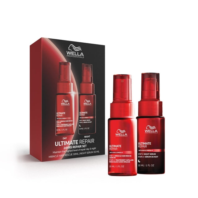 Wella Professionals Ultimate Repair 24HRS Repair Duo Set Miracle Hair Rescue 30ml & Night Serum 30ml