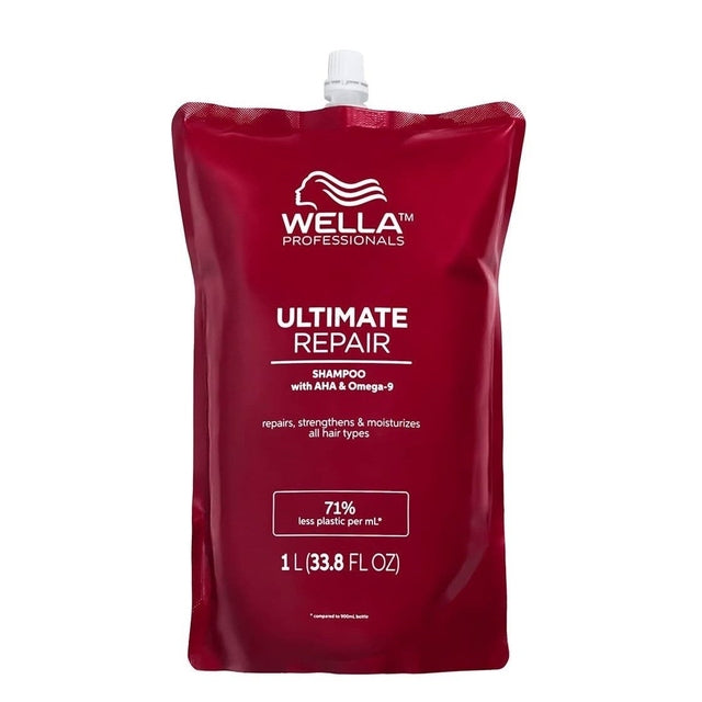 Wella Professionals Ultimate Repair Shampoo 1L Refill POUCH