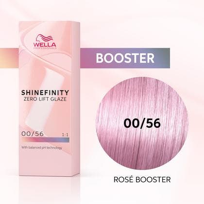 Wella Shinefinity Zero Lift Glaze 60ml - 00/56 Rose Booster
