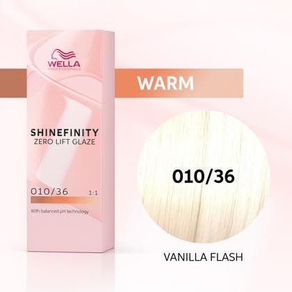 Wella Shinefinity Zero Lift Glaze 60ml - 010/36 Vanilla Flash