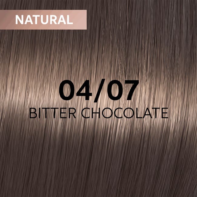 Wella Shinefinity Zero Lift Glaze 60ml - 04/07 Natural Bitter Chocolate