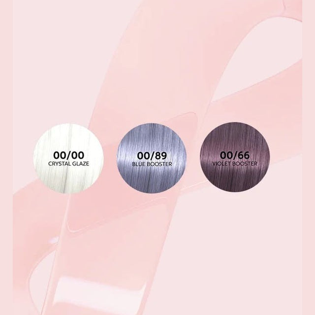 Wella Shinefinity Zero Lift Glaze Demi-Permanent Colour Chart