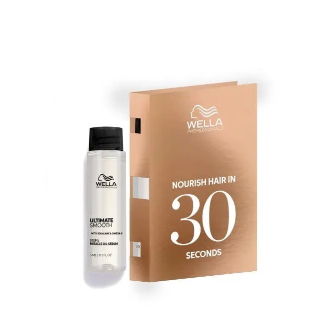 Wella Ultimate Smooth Miracle Oil Serum Step 3 - Trial size 3ml