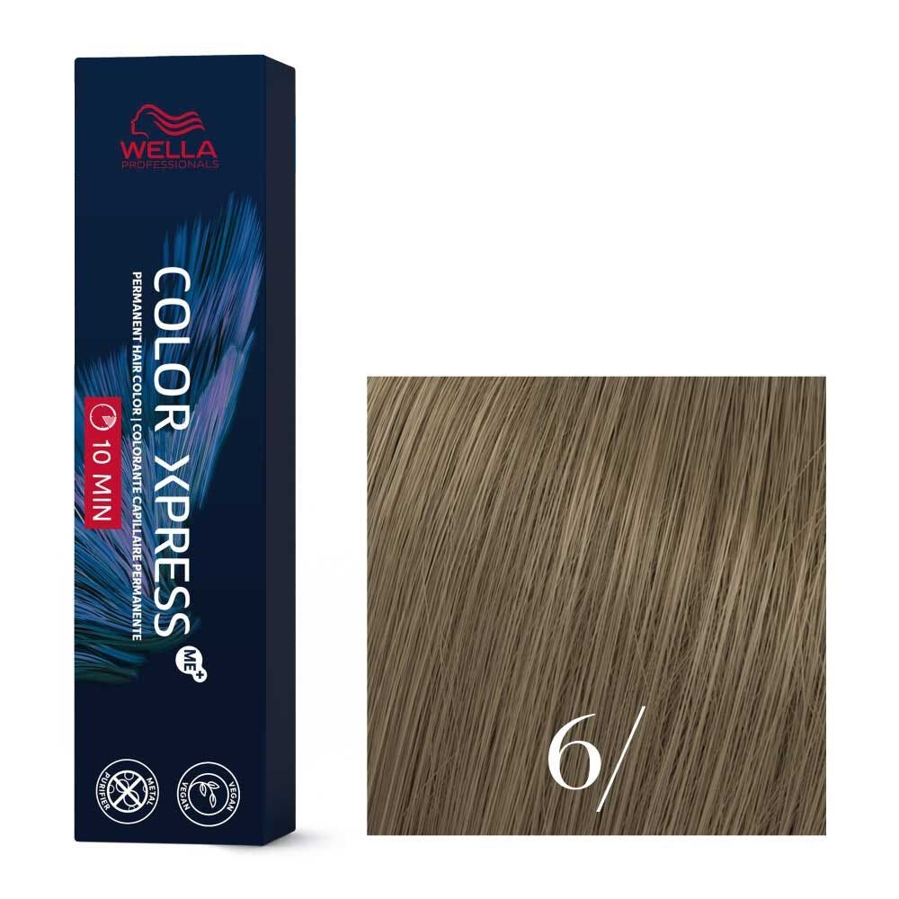 Wella Color Xpress Me+ 10 Minute Permanent Creme Color 60ml - 6/ Dark Blonde