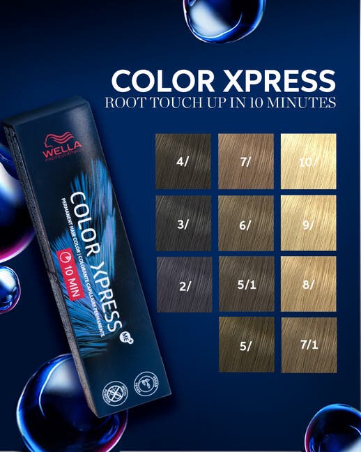 Wella Color Xpress Me+ 10 Minute Permanent Creme Color 60ml - 10/ Lightest Blonde