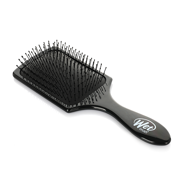 Wet Brush Paddle Detangler Hair Brush - Black