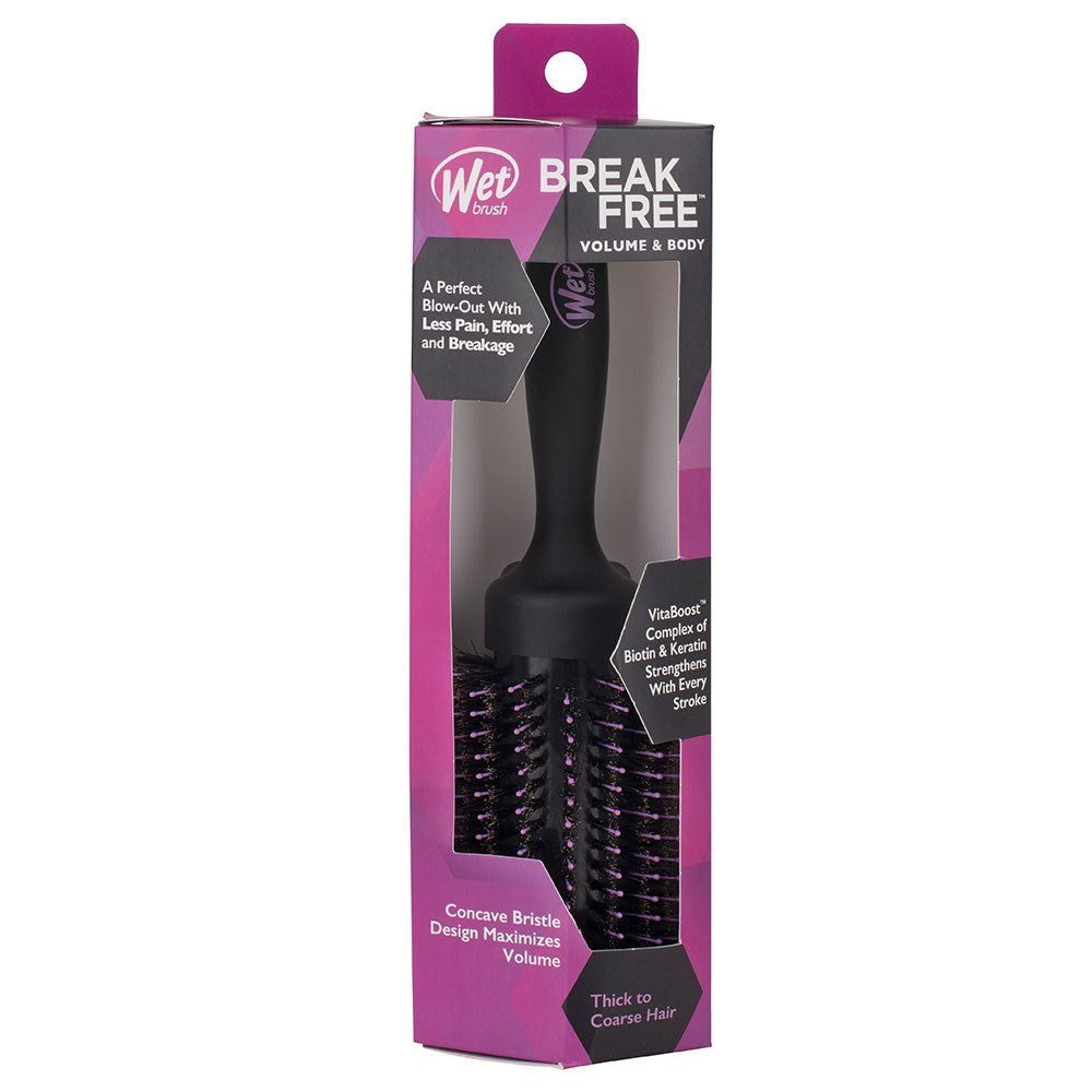 WetBrush Break Free Volume and Body - Volumizing Round Brush for Thick to Coarse Hair
