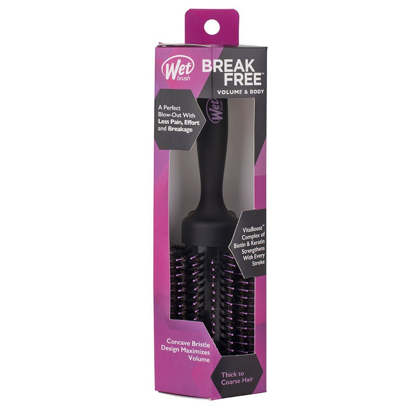 WetBrush Break Free Volume and Body - Volumizing Round Brush for Thick to Coarse Hair