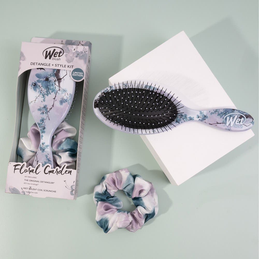 WetBrush Floral Garden Detangle Kit