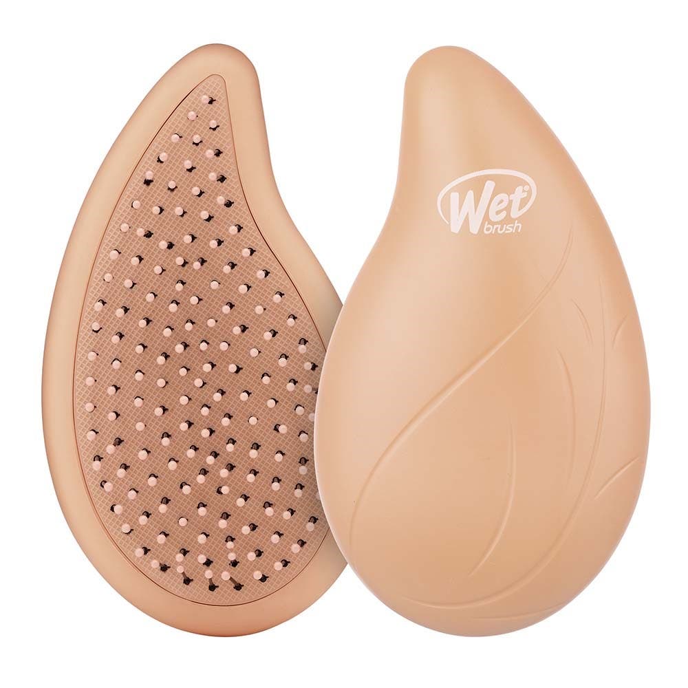 WetBrush Go Green Palm Detangler Orange - Coconut Oil Blended Cushion