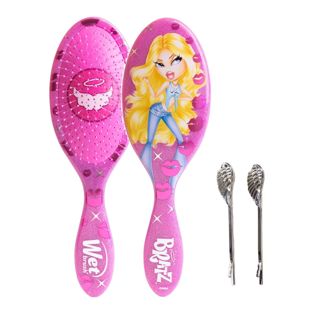 WetBrush Original Detangler Bratz Kit - Cloe + 2pc Wing Bobby Slide