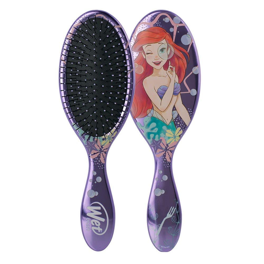WetBrush Original Detangler Disney Princess, Wholehearted - Ariel, Purple