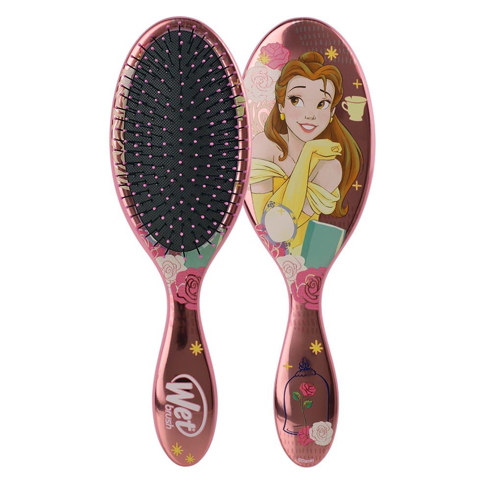 WetBrush Original Detangler Disney Princess, Wholehearted - Belle, Light Pink