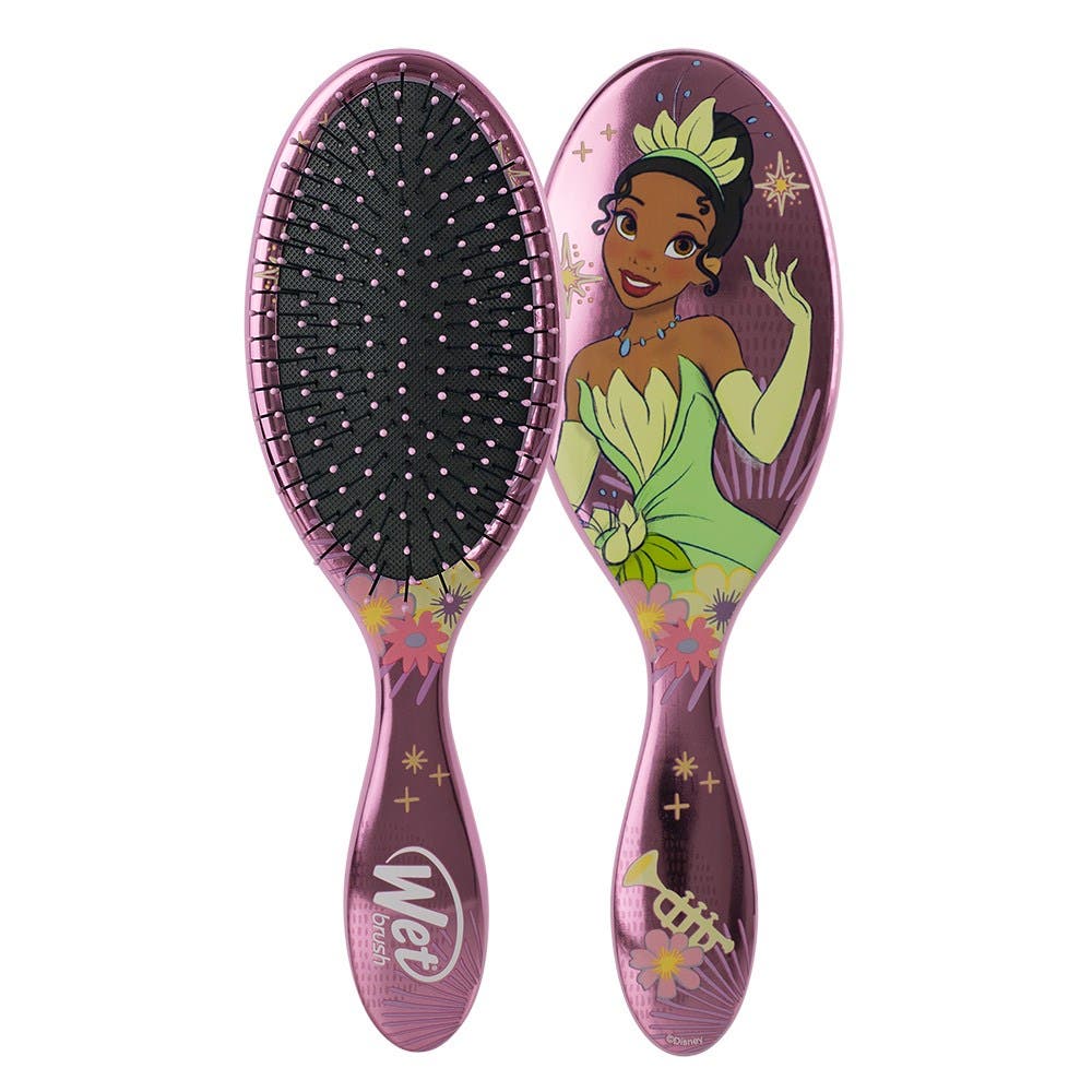 WetBrush Original Detangler Disney Princess, Wholehearted - Tiana, Light Purple