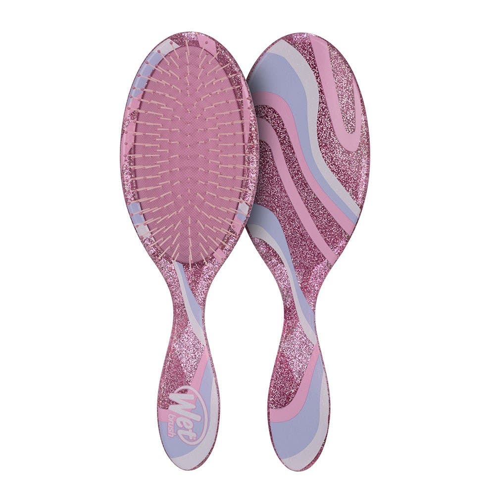 WetBrush Original Detangler Glitter Vortex - Pink