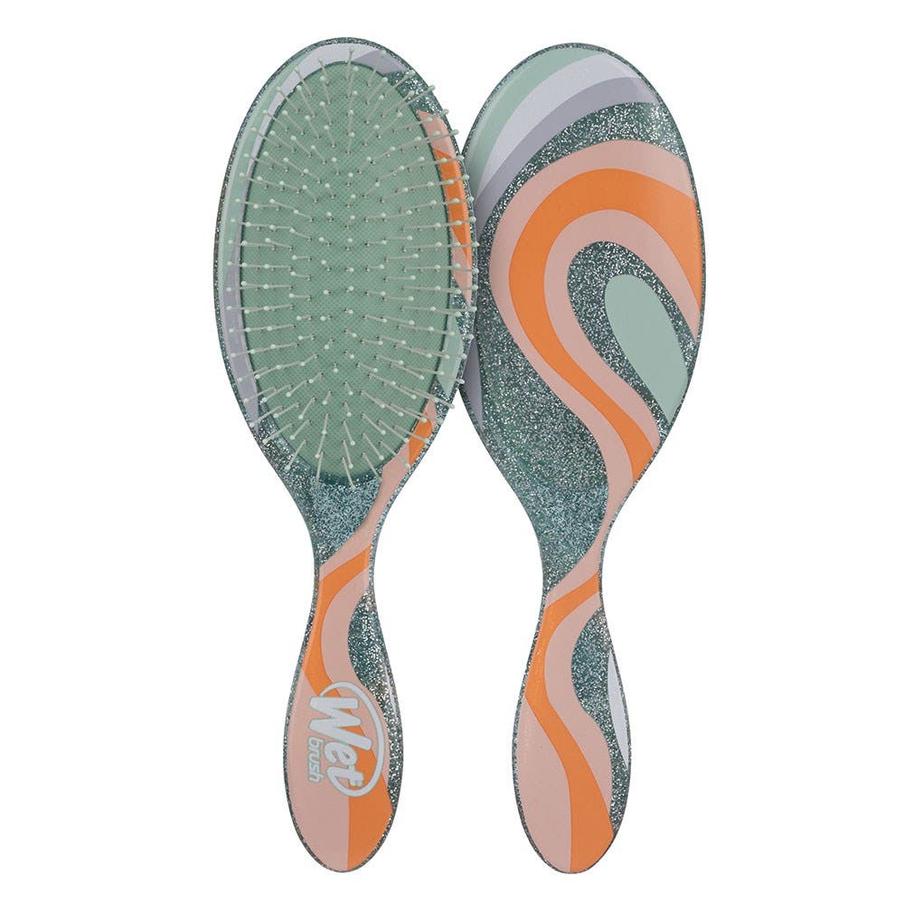 WetBrush Original Detangler Glitter Vortex - Teal